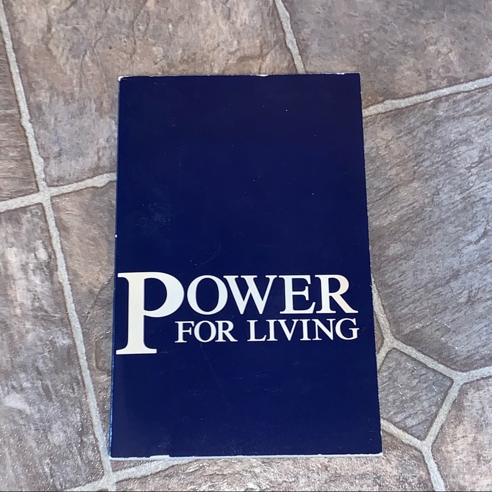 Power For Living Paperback Book // 1983 // God, Religion, Bible